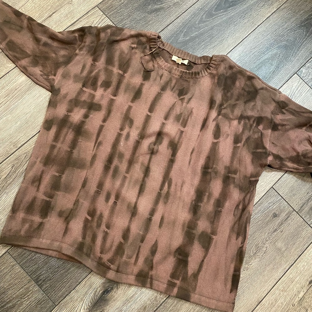 Tie dye sweater